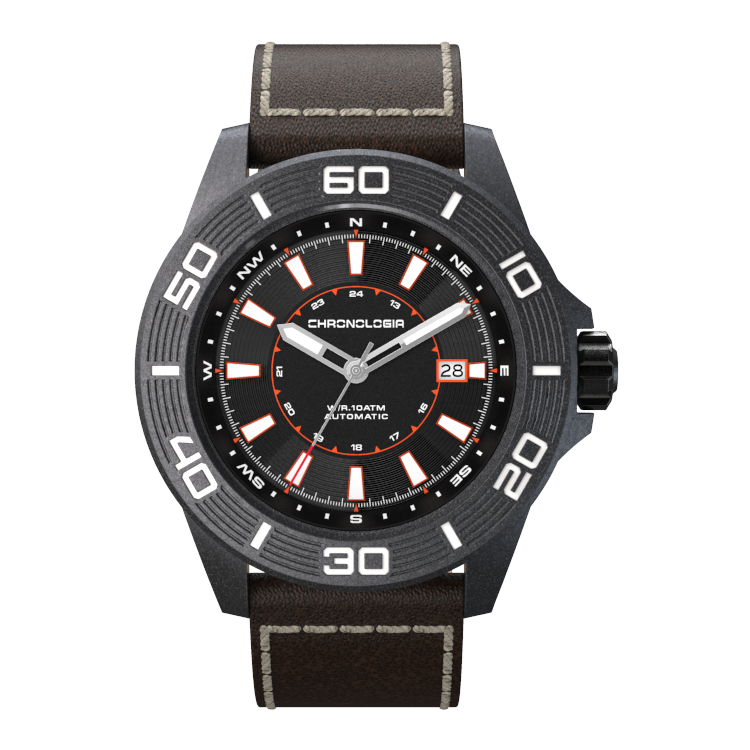 [78478-4-E] Chronologia Trekker Matte Black