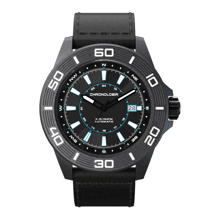 [78478-4-H] Chronologia Trekker Matte Black