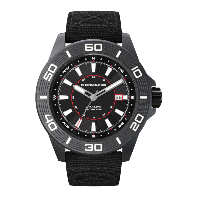 [78478-4-A] Chronologia Trekker Matte Black