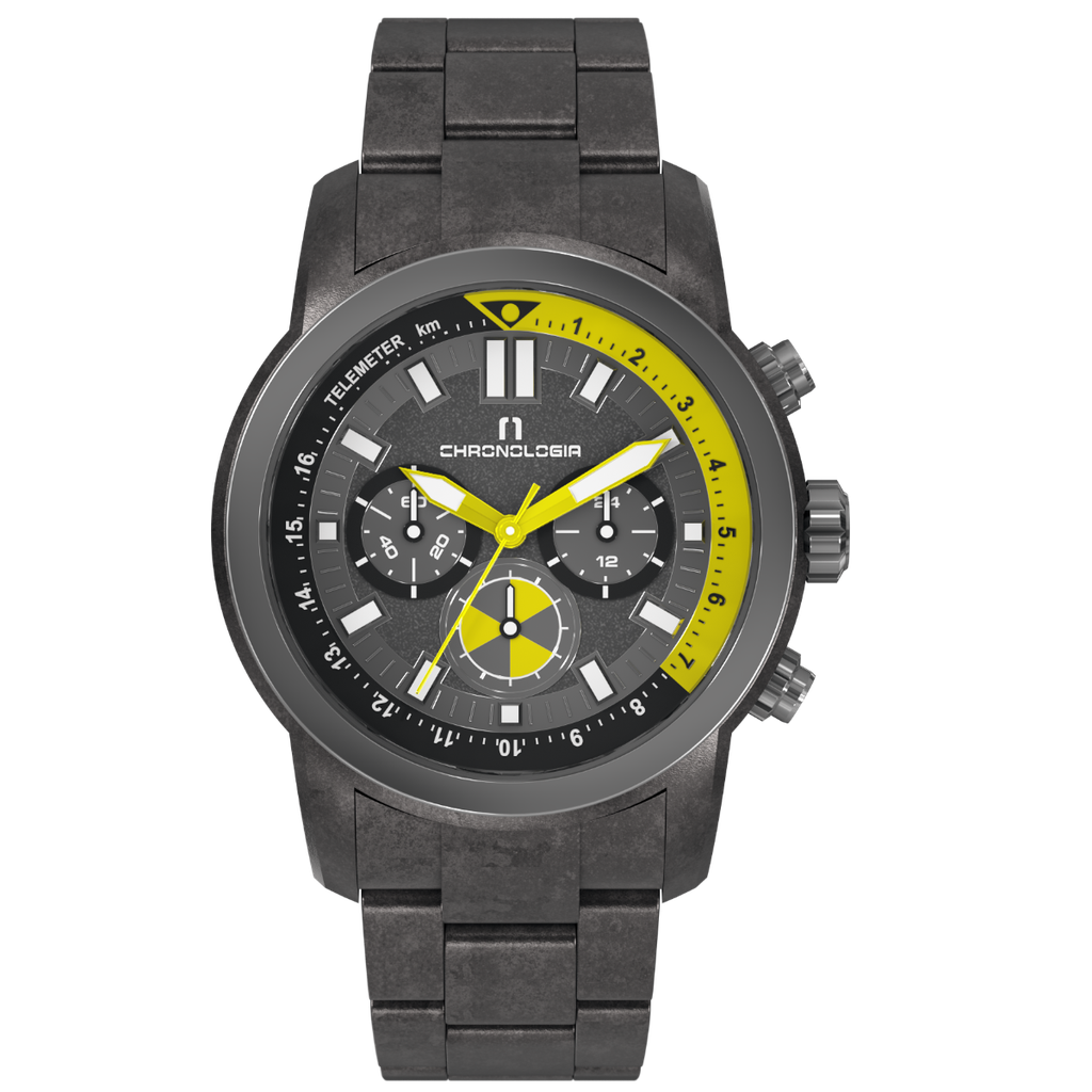 [85601-F] Chaser Lightning Yellow Bracelet