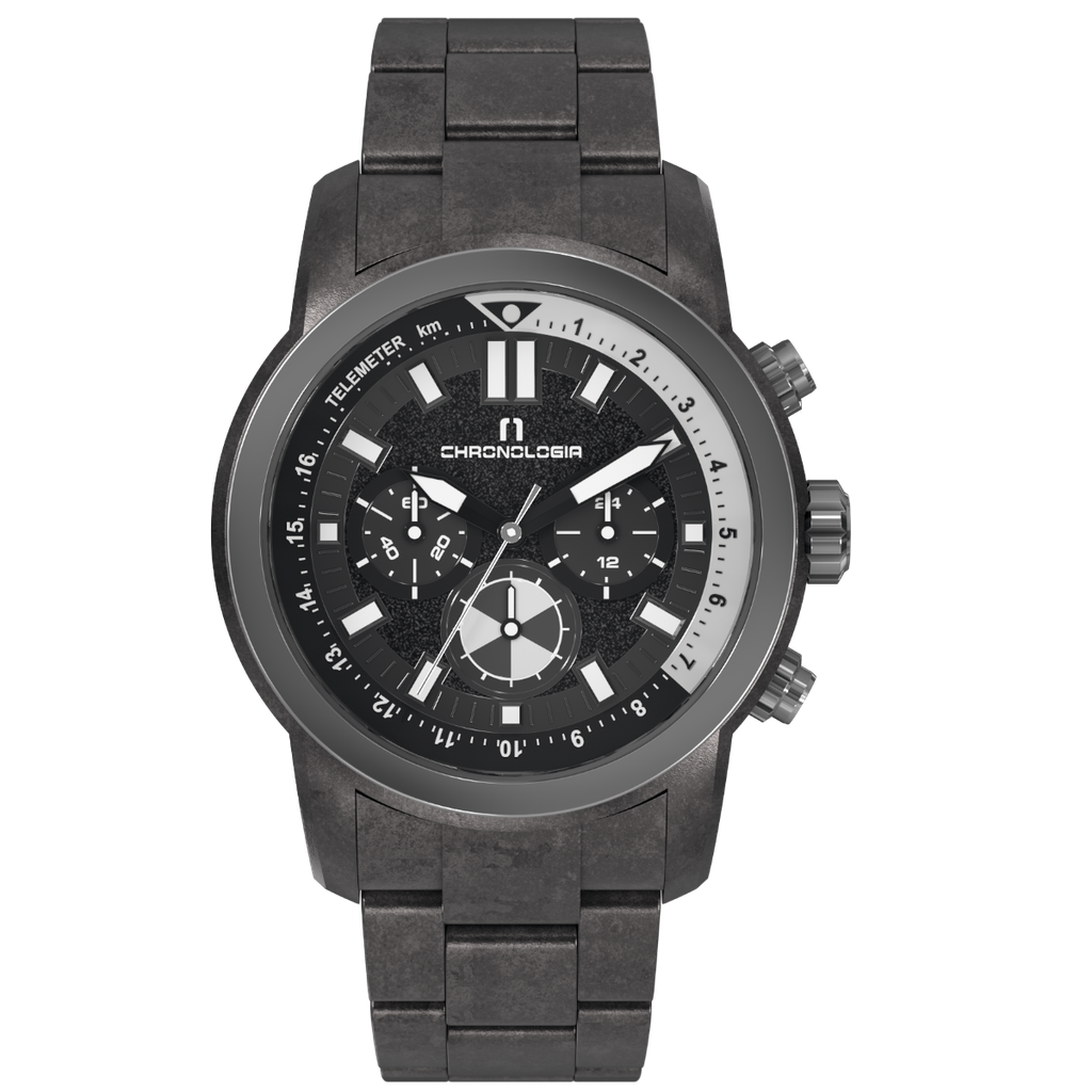 [85601-I] Chaser Storm Black Bracelet